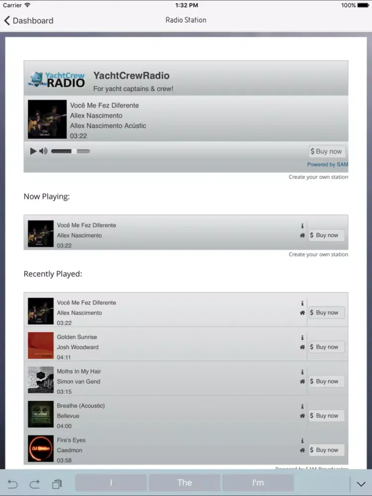 Capturas de pantalla de Yacht Crew Club iPad 