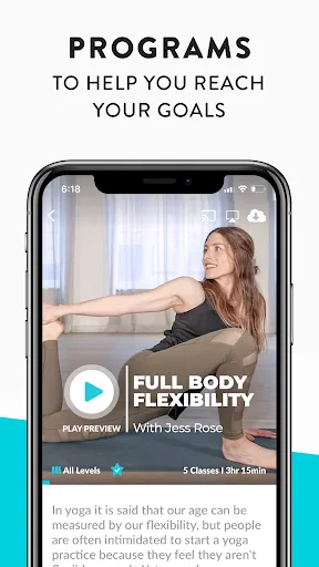 Captures d'écran de YouAligned - Home Yoga Classes