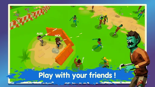 Ảnh chụp màn hình của Two Guys & Zombies 3D: Online