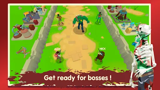 Ảnh chụp màn hình của Two Guys & Zombies 3D: Online