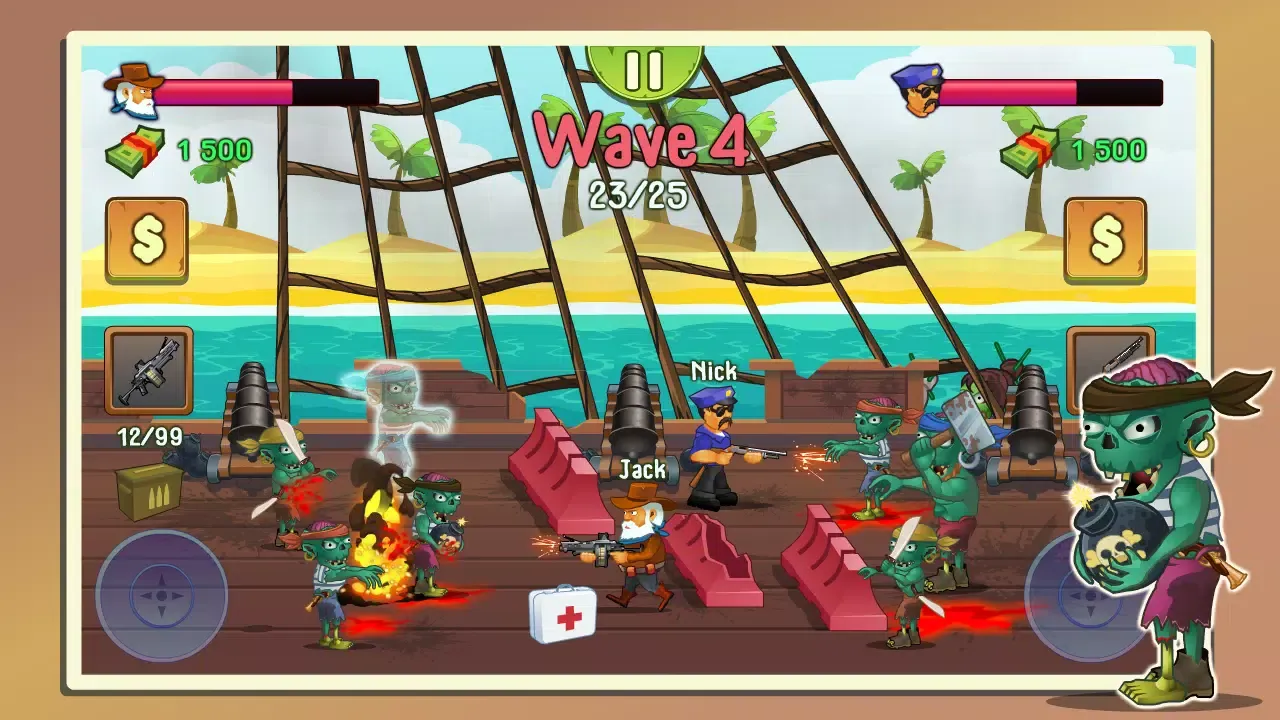 Two guys & Zombies (2 players) Screenshots