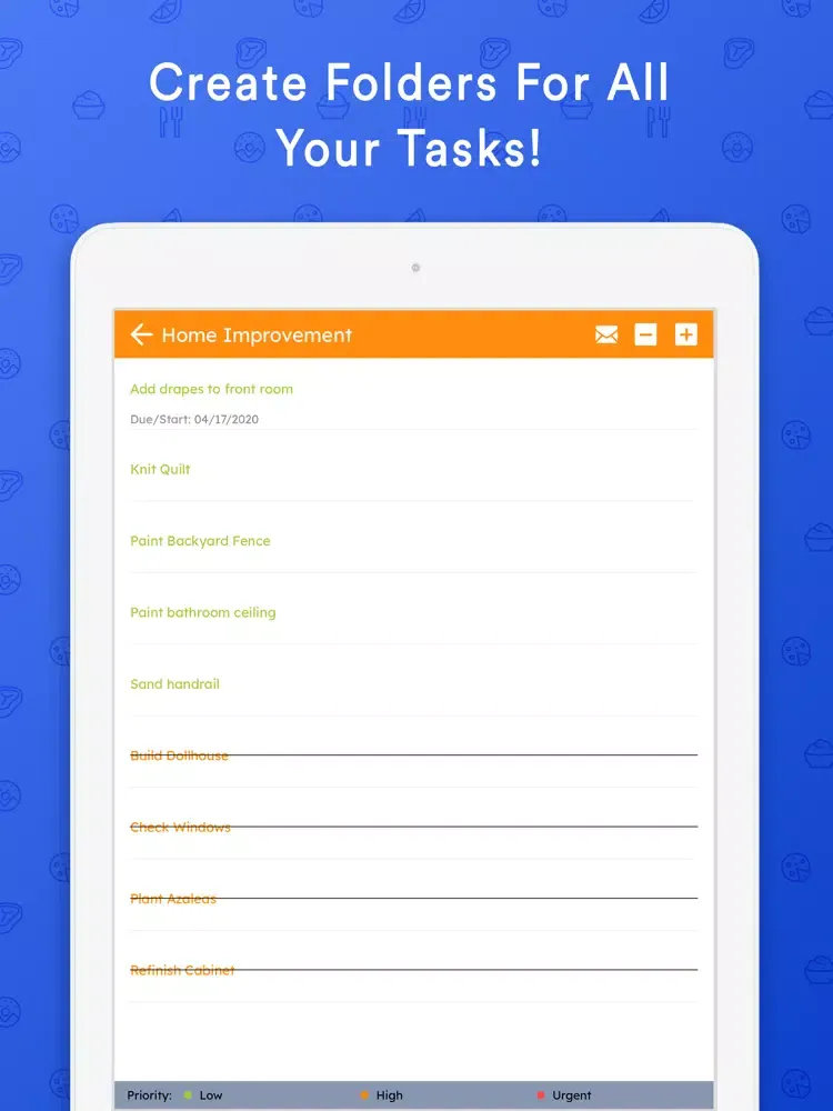 Captures d'écran de Mom's Organizer & Meal Planner iPad 