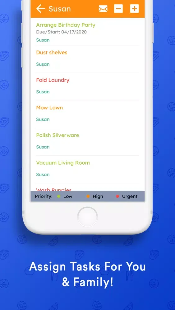 Captures d'écran de Mom's Organizer & Meal Planner