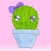 Kawaii! Cactus Stickers