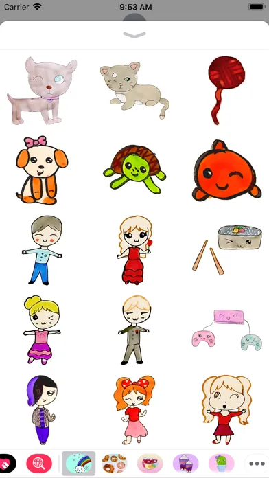 Kawaii Pets & Friends Stickers स्क्रीनशॉट