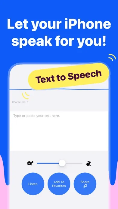 Скриншоты Type & Speak - Text to Speech