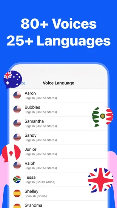 Скриншоты Type & Speak - Text to Speech