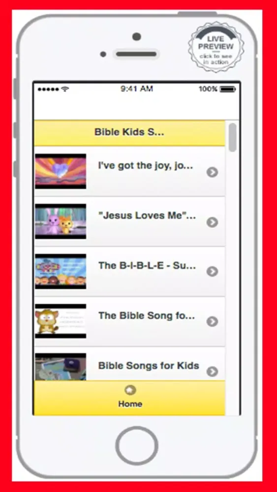 Bible Kids Songs应用截图
