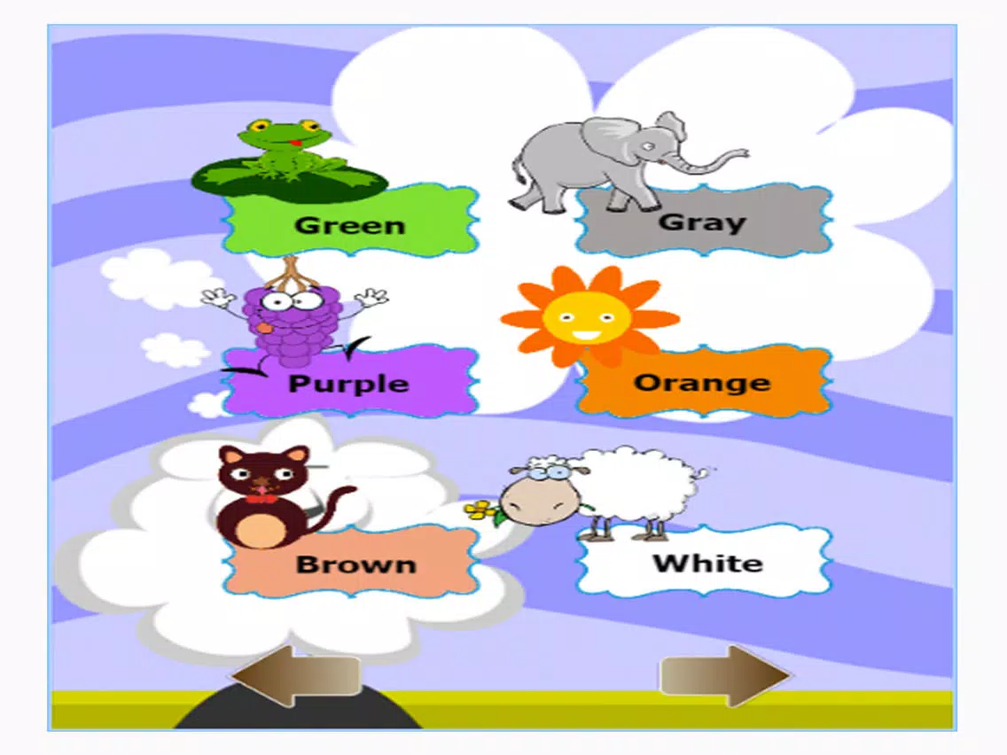 Tangkapan layar Learn colors for kids english iPad 