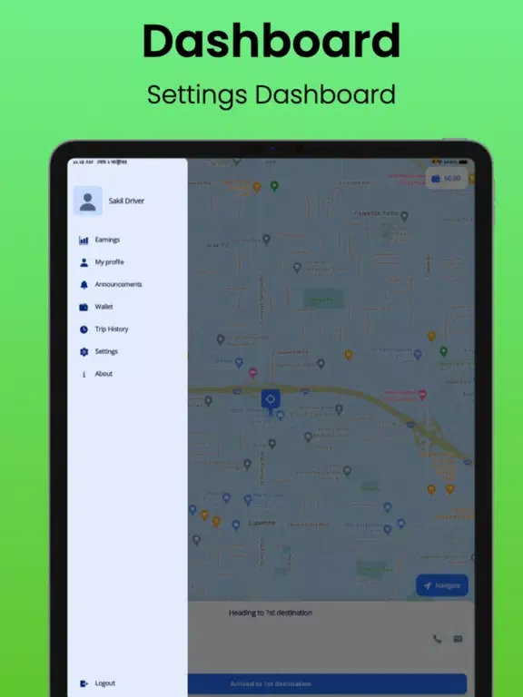 Capturas de pantalla de Yago Driver iPad 