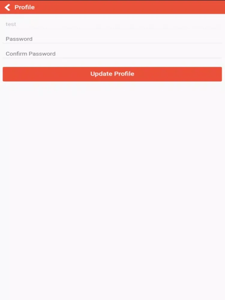 Yags Order Taking App iPad  Screenshots