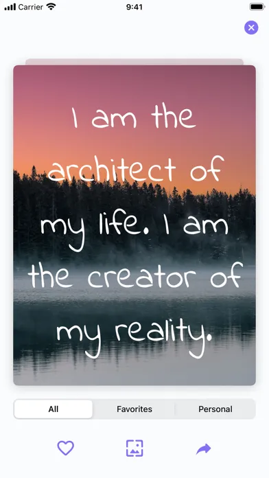 Affirmations: Positive Thought Screenshots