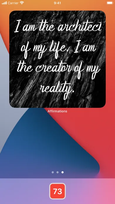 Affirmations: Positive Thought Screenshots