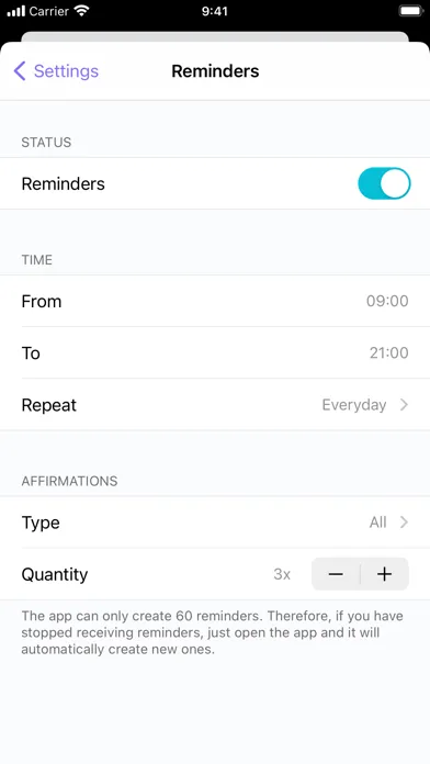 Affirmations: Positive Thought Screenshots