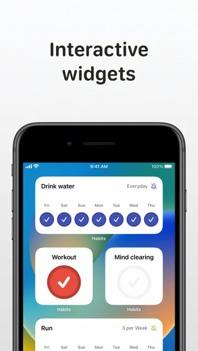 Habits: Daily Progress Tracker Screenshots