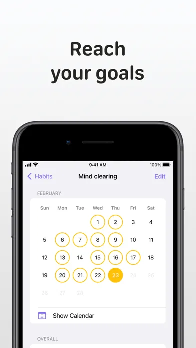 Habits: Daily Progress Tracker Screenshots