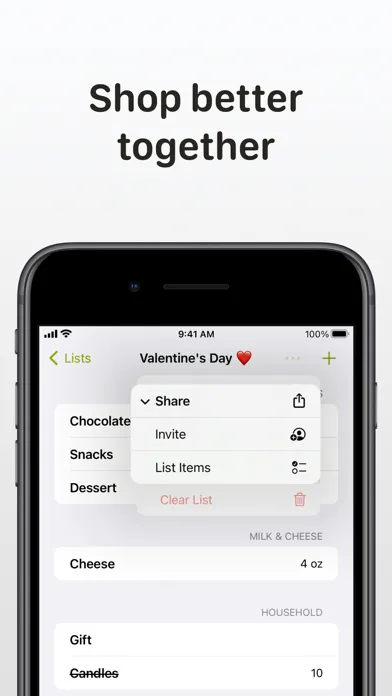 Grocery List: Shopping Planner スクリーンショット