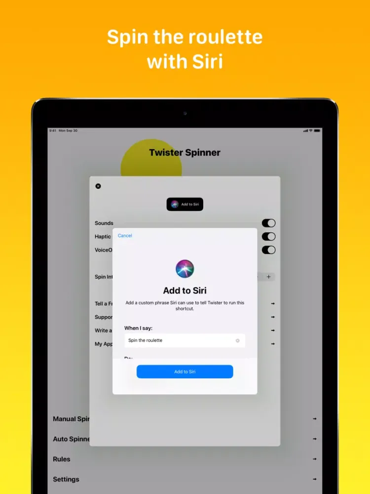 تصاویر Twister Spinner: Spin Roulette iPad 