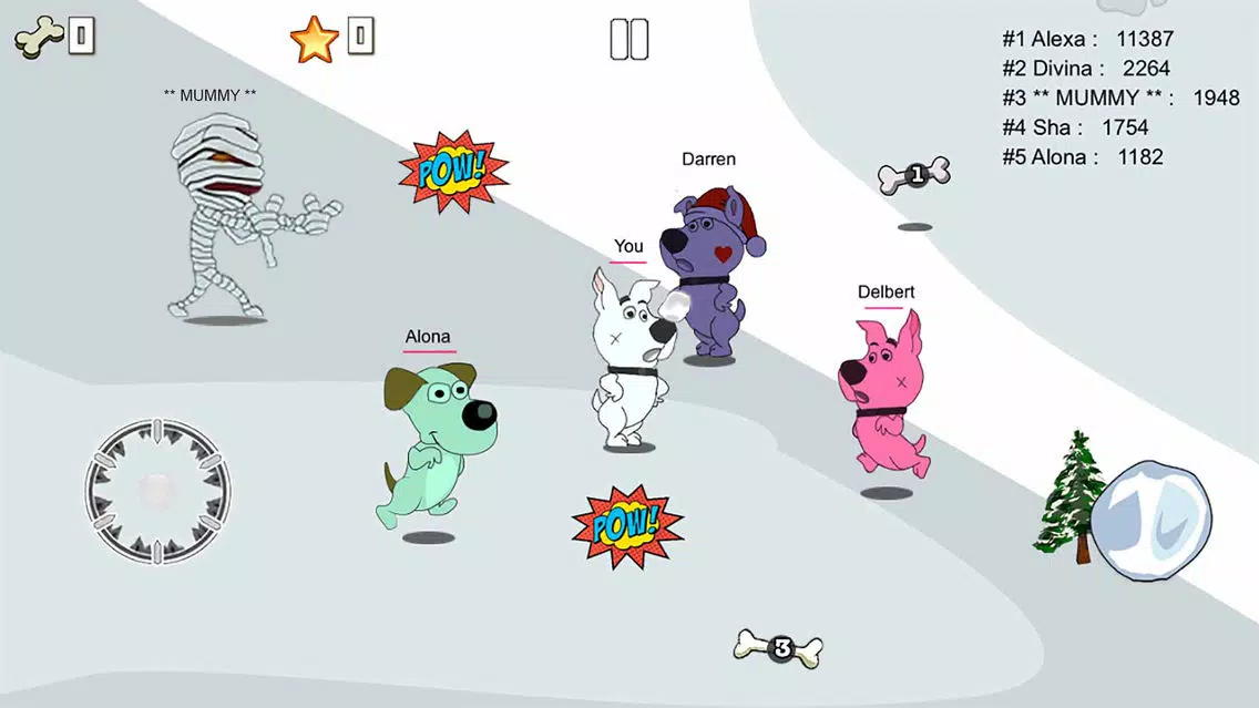 ภาพหน้าจอของ X-Dog Challenge
