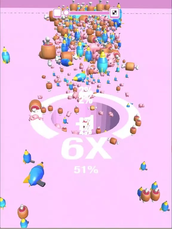 HR The Hole Runner iPad  Screenshots
