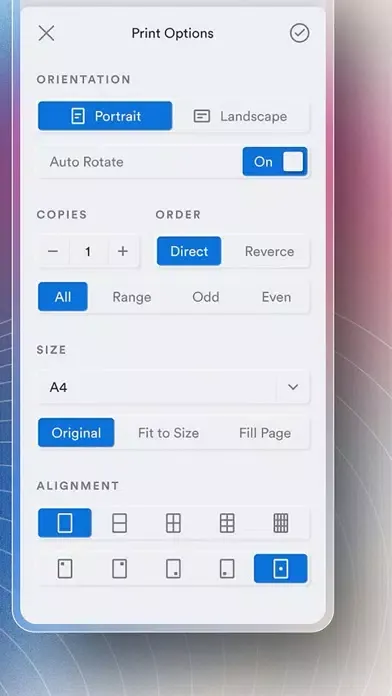Captures d'écran de Smart Printers - Printing App