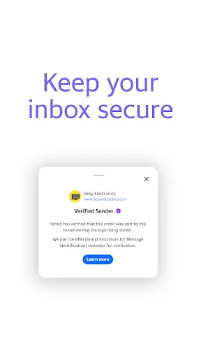 Yahoo Mail – Organized Email Screenshots