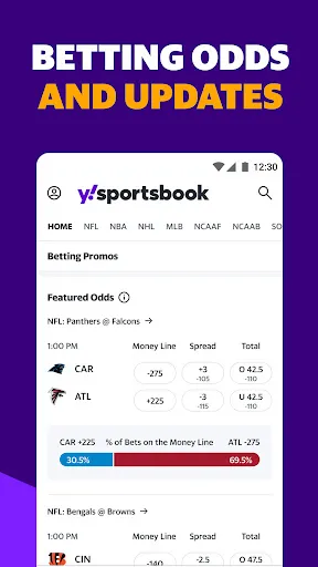 Yahoo Sports: Scores & News سکرین شاٹس