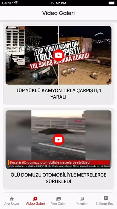 Capturas de tela do Gazetekale