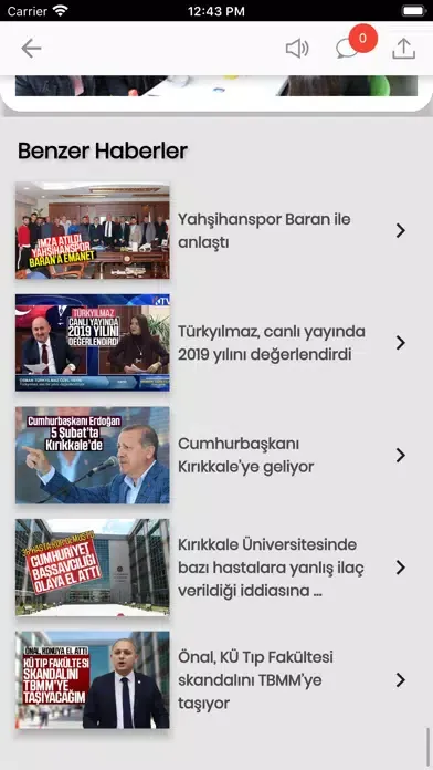Capturas de tela do Gazetekale