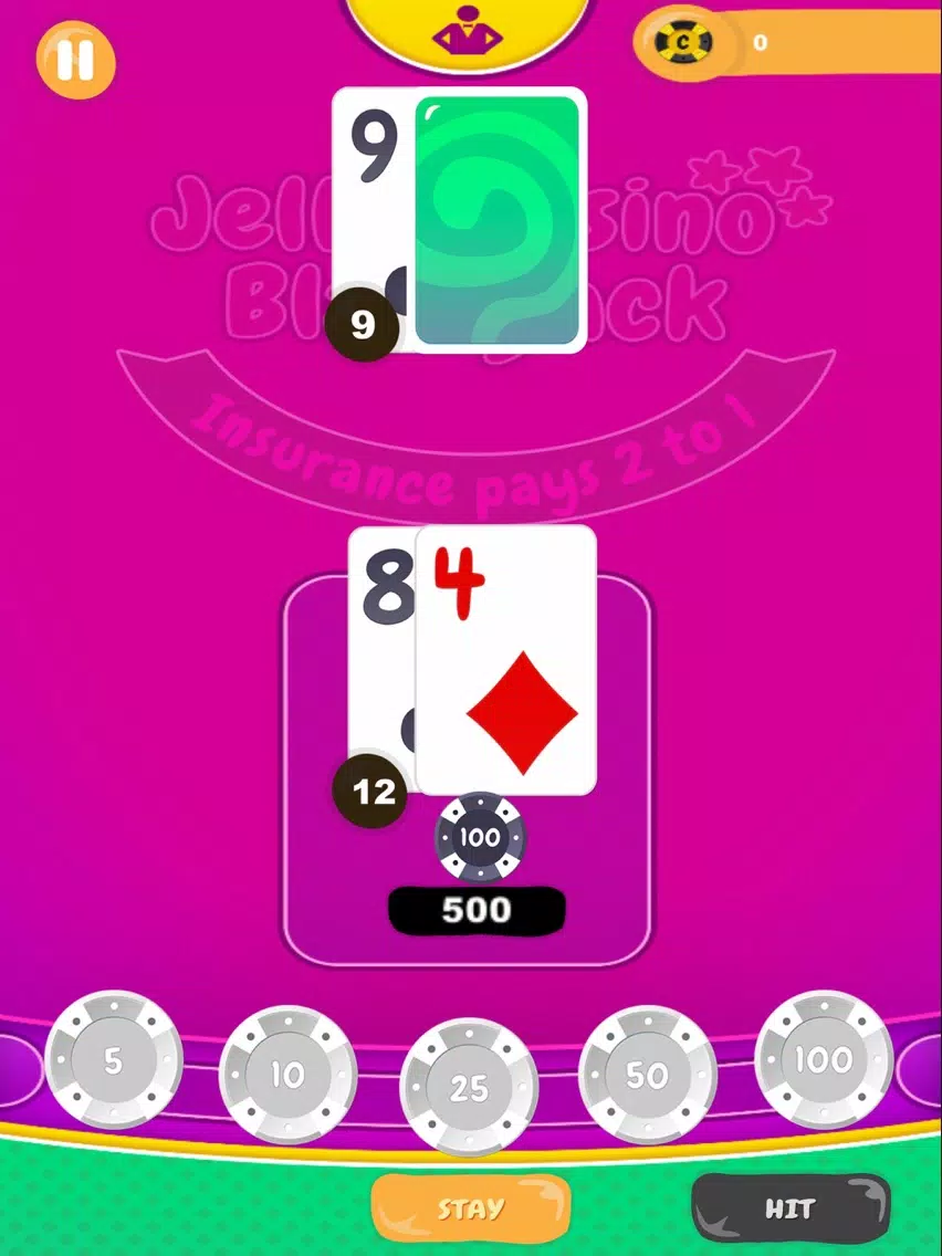 Jelly Casino Blackjack iPad  স্ক্রিনশট