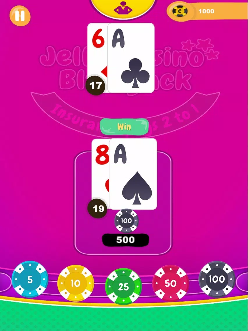 Jelly Casino Blackjack iPad  স্ক্রিনশট