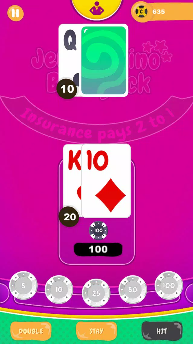 Jelly Casino Blackjack স্ক্রিনশট
