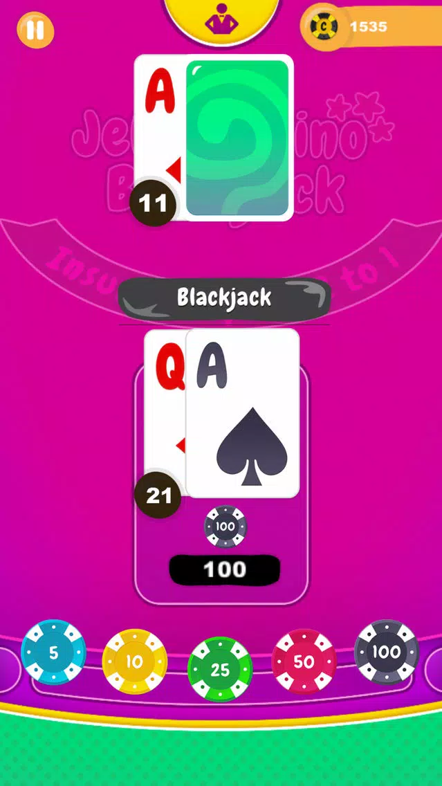 Jelly Casino Blackjack স্ক্রিনশট