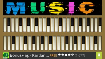 Ảnh chụp màn hình của Real Piano Free
