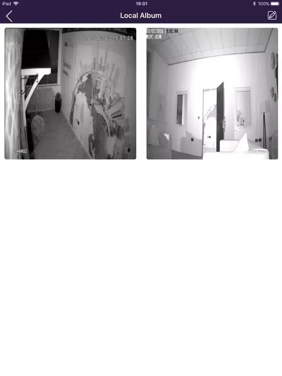 YALE CCTV iPad  স্ক্রিনশট