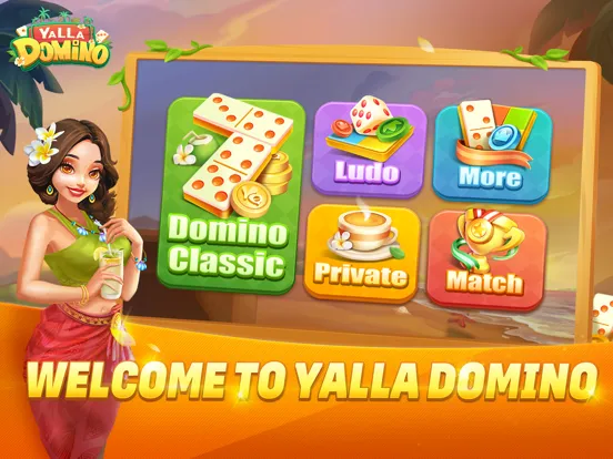 Yalla Domino - Gaple&Ludo iPad  स्क्रीनशॉट