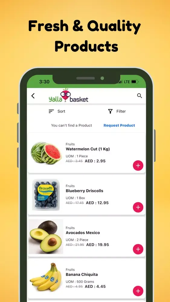 Yalla Basket: Grocery Delivery स्क्रीनशॉट