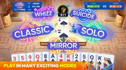 Ảnh chụp màn hình của Spades Masters - Card Game