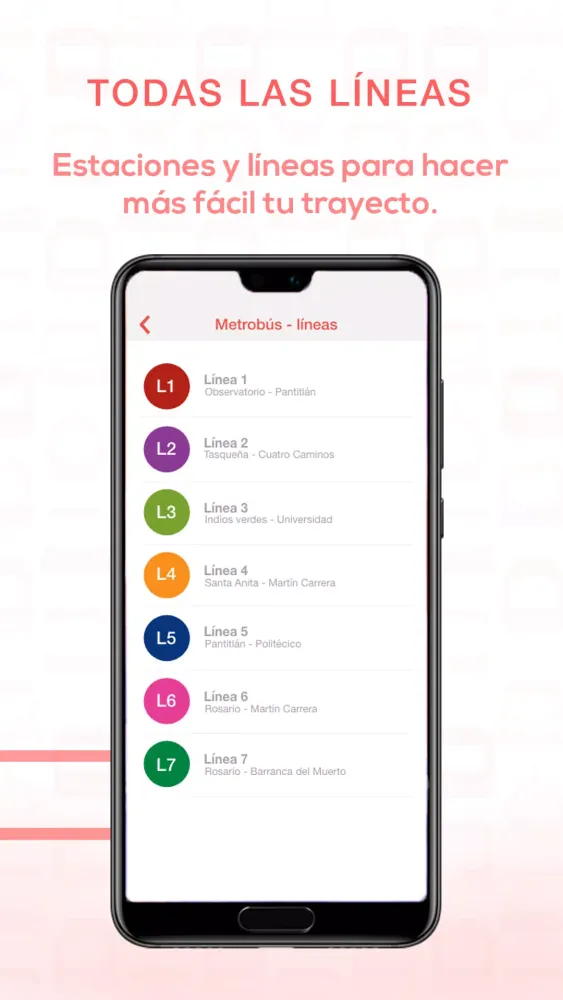 Metro - Metrobus Mexico স্ক্রিনশট