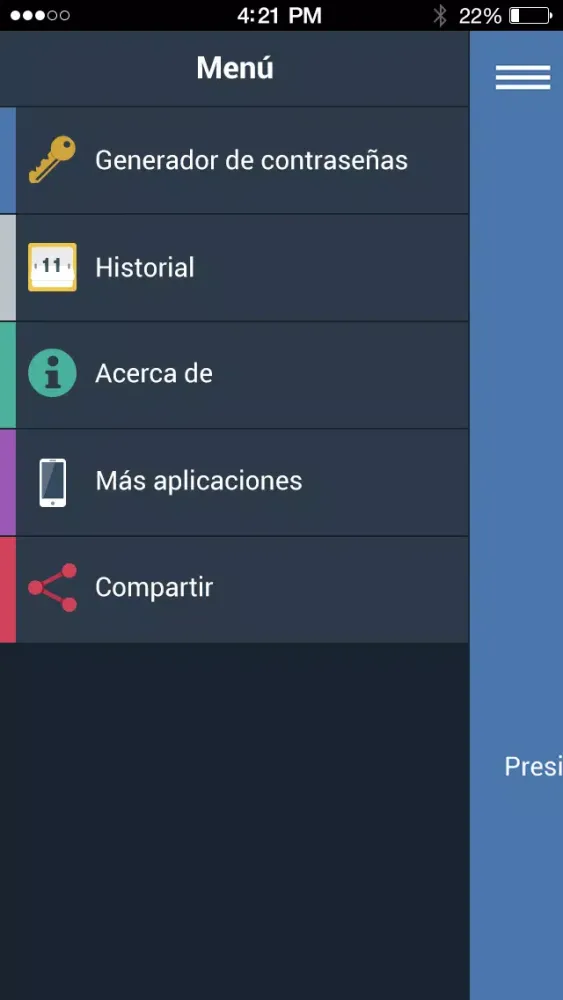 Generador de Contraseñas স্ক্রিনশট