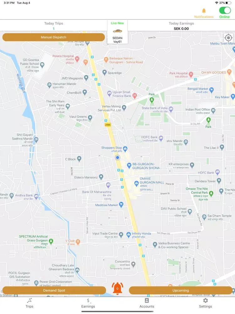 Heya Taxi 1 Driver iPad  স্ক্রিনশট