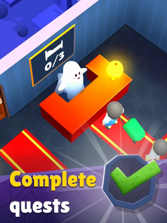 ภาพหน้าจอของ Ghost Hotel! iPad 