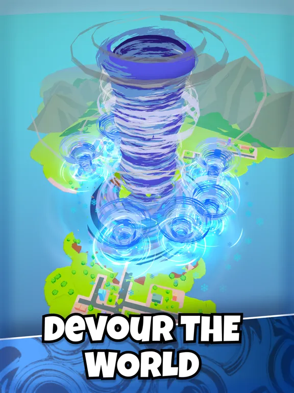 Captures d'écran de Idle Tornado Simulator iPad 