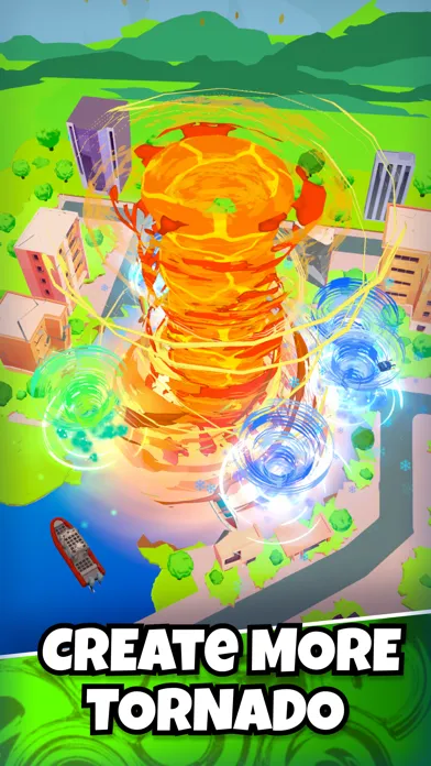 Captures d'écran de Idle Tornado Simulator