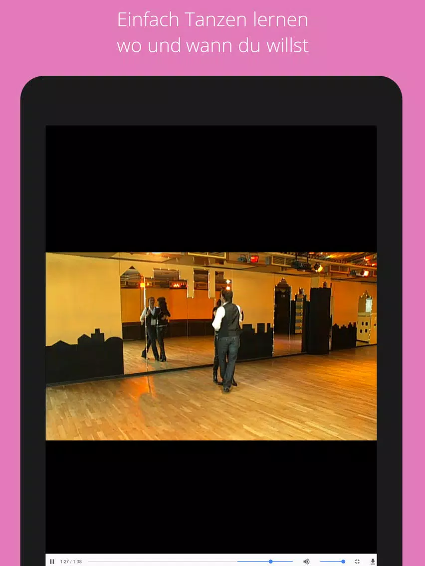 Tanzkurs Discofox Level 3 iPad  স্ক্রিনশট