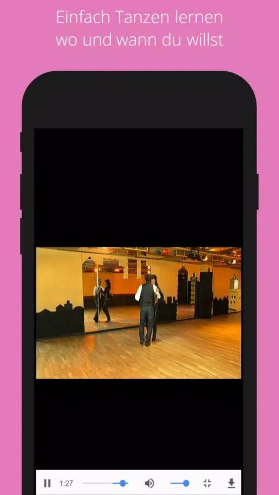 Tanzkurs Discofox Level 3 スクリーンショット