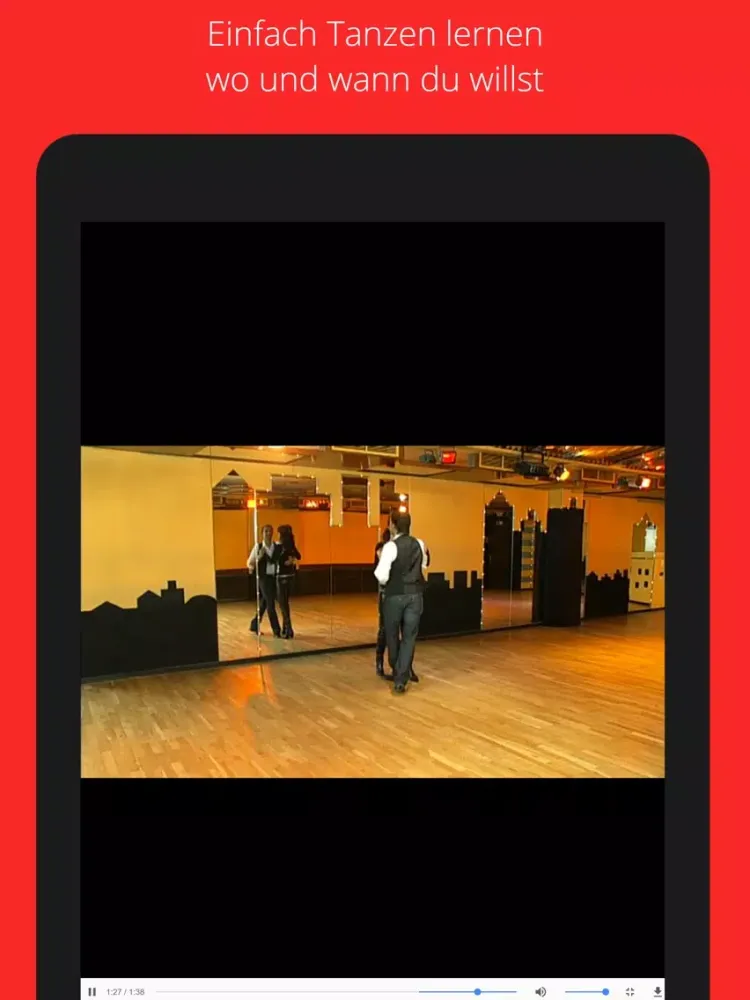 Tanzkurs Salsa & Bachata iPad  스크린샷