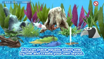 Captures d'écran de My Axolotl Aquarium