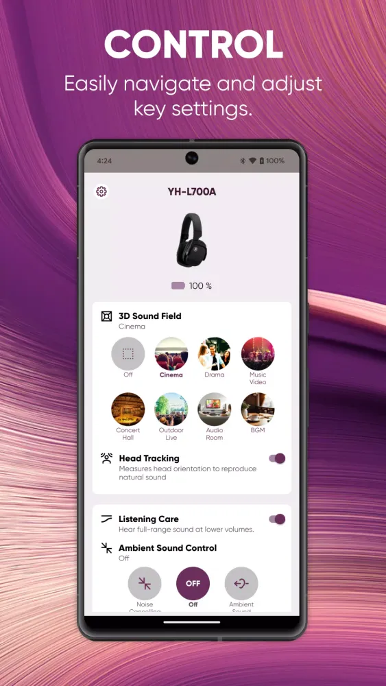Headphone Control Ekran Görüntüleri