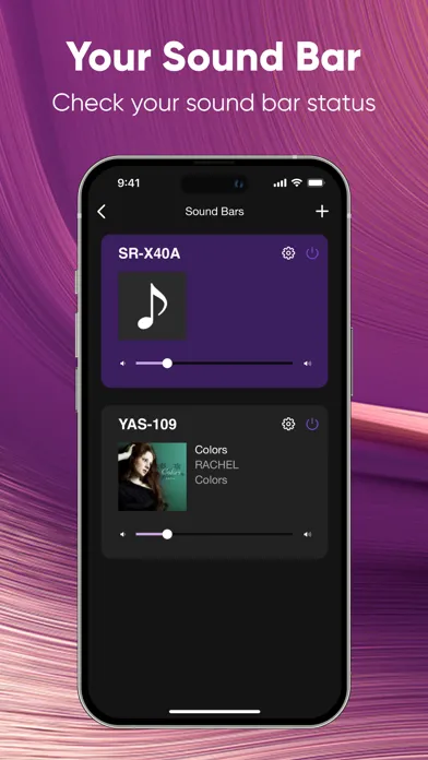 Captures d'écran de Sound Bar Controller